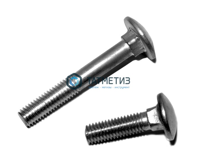 Болт мебельный DIN 603 8* 80 (уп 15 кг/ 450 шт)** R | «ТАТМЕТИЗ» Болт мебельный DIN 603 8* 80 (уп 15 кг/ 450 шт)** R - магазин крепежа «ТАТМЕТИЗ»