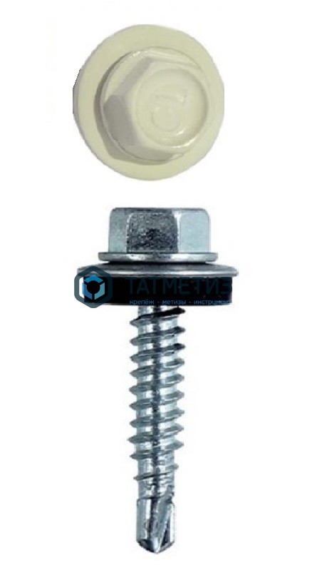 Саморез окраш.кров. 5,5х25 /1015/ (250 шт/уп) HW -  магазин крепежа «ТАТМЕТИЗ»