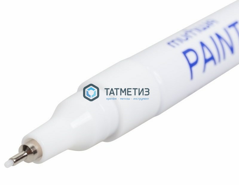 Маркер-краска БЕЛЫЙ MunHwa 1мм экстра тонкий / 12 -  магазин «ТАТМЕТИЗ»