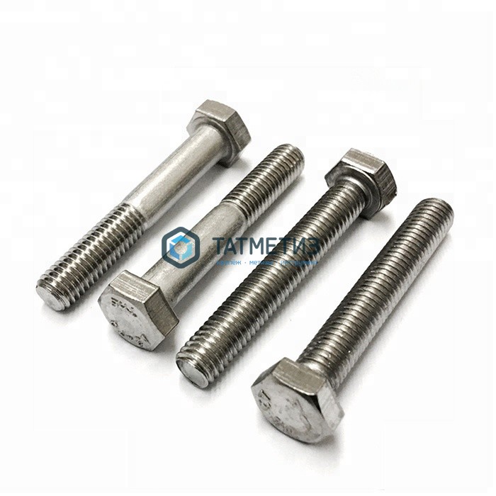 Болт М14 х 50 КП 8.8 DIN 933 оц. (уп 25 кг / 320 шт)* КК -  магазин крепежа «ТАТМЕТИЗ»