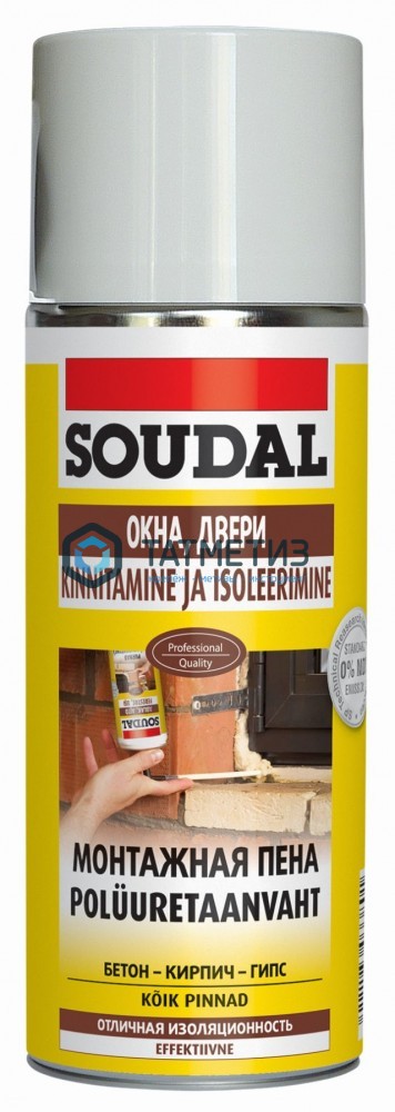 Пена монтажная SOUDAL 300мл /12 Пена монтажная SOUDAL 300мл /12