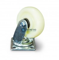 Колеса большегрузные НЕЙЛОН поворотное с площадкой d 125 мм -  магазин крепежа «ТАТМЕТИЗ»