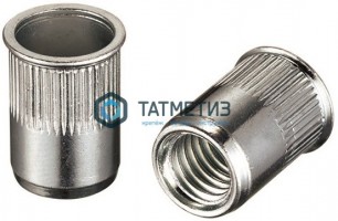 Заклепка резьбовая плоский уменьшенный фланец М 6  (500 шт/уп)  КК -  магазин крепежа «ТАТМЕТИЗ»