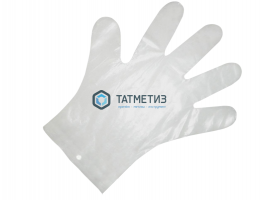 Перчатки одноразовые п/э р.8-9 (50 шт/уп) -  магазин крепежа «ТАТМЕТИЗ»