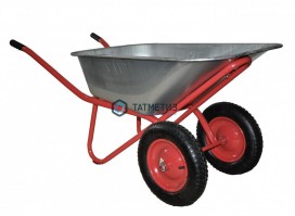 Тачка строительная двухколесная, 250 кг, 100л, 3.25-8, TSUNAMI -  магазин крепежа «ТАТМЕТИЗ»