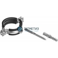 Хомут 32-35мм (1") сантехнический с гайкой М8 КТ | «ТАТМЕТИЗ» Хомут 32-35мм (1") сантехнический с гайкой М8 КТ - магазин крепежа «ТАТМЕТИЗ»