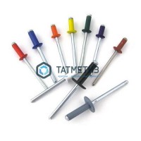 Заклепки ZK ал/ст 3,2x 8 RAL 2004 (1000 шт/уп) -  магазин крепежа «ТАТМЕТИЗ»