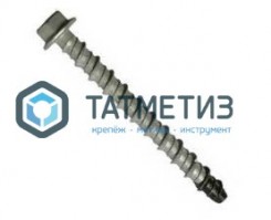 Анкер-шуруп MUAF  8х100 унив. HEX термодифф.цинк. (100 шт/уп) -  магазин крепежа «ТАТМЕТИЗ»