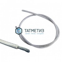 Трос с ПВХ стальной оц. 4-3 (200 м/бух) | «ТАТМЕТИЗ» Трос с ПВХ стальной оц. 4-3 (200 м/бух) - магазин крепежа «ТАТМЕТИЗ»