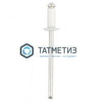 Заклепки ZK ал/ст 4,8x12 RAL 9003 ( 500 шт/уп) -  магазин крепежа «ТАТМЕТИЗ»