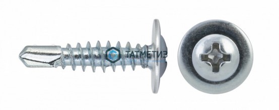 Саморез п/ш сверло 4,2х32  (5 000 шт/уп) МС -  магазин крепежа «ТАТМЕТИЗ»