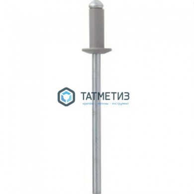 Заклепки ZK ал/ст 3,2x 8 RAL 7004 (1000 шт/уп) ТК | «ТАТМЕТИЗ» Заклепки ZK ал/ст 3,2x 8 RAL 7004 (1000 шт/уп) ТК - магазин крепежа «ТАТМЕТИЗ»