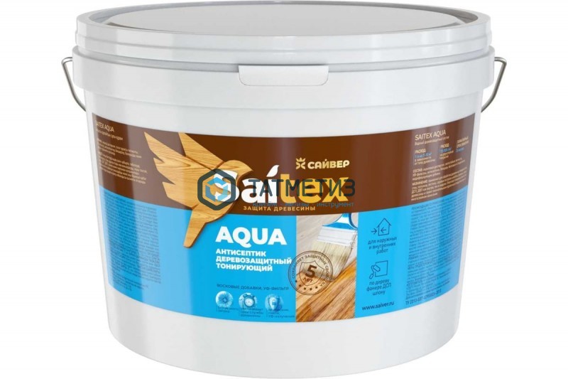 Деревозащитное средство Saitex AQUA ОРЕГОН 1 л./9 Деревозащитное средство Saitex AQUA ОРЕГОН 1 л./9