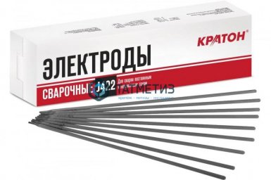 Электрод для дуговой сварки 4,0 мм Кратон 5кг | «ТАТМЕТИЗ» Электрод для дуговой сварки 4,0 мм Кратон 5кг - магазин крепежа «ТАТМЕТИЗ»