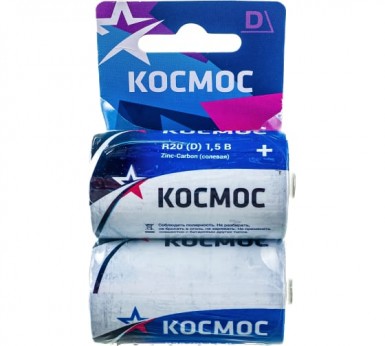 Батарейка Космос R20 (большой бочонок) -  магазин крепежа «ТАТМЕТИЗ»