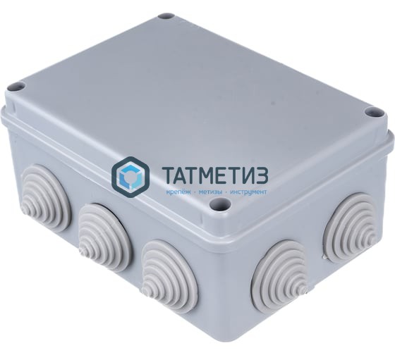 Коробка распр. ОП 150х110х70 IP44 KM41241 (10 каб.ввод.) ИЭК | «ТАТМЕТИЗ» Коробка распр. ОП 150х110х70 IP44 KM41241 (10 каб.ввод.) ИЭК - магазин крепежа «ТАТМЕТИЗ»