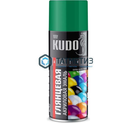 Краска аэроз. KUDO 520 мл. №1006 СВЕТЛО-ЗЕЛЕНАЯ RAL 6024 Краска аэроз. KUDO 520 мл. №1006 СВЕТЛО-ЗЕЛЕНАЯ RAL 6024