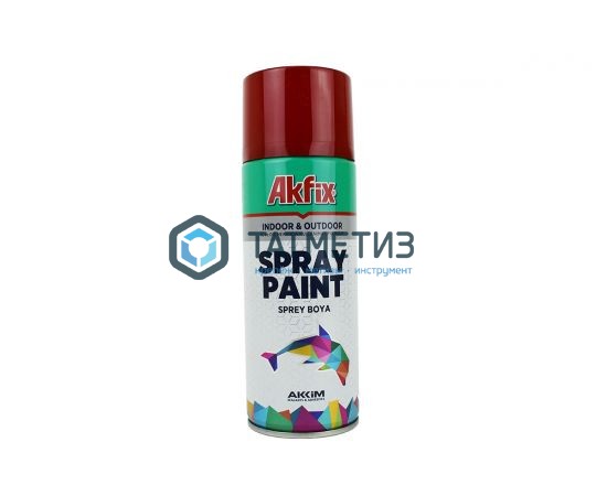 Краска аэроз. КАРМИНОВО-КРАСНАЯ RAL3002 400Ml Gw.300Gr (6) Akfix Краска аэроз. КАРМИНОВО-КРАСНАЯ RAL3002 400Ml Gw.300Gr (6) Akfix
